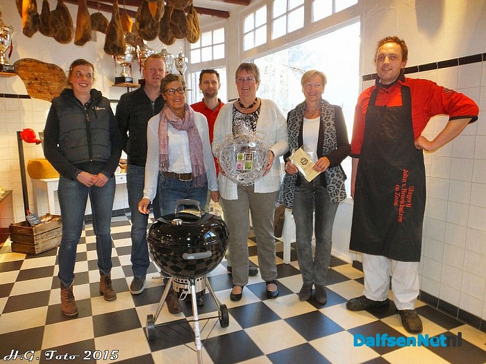 Prijzen lentefair Aktie uitgereikt. - Foto: H.G. Foto