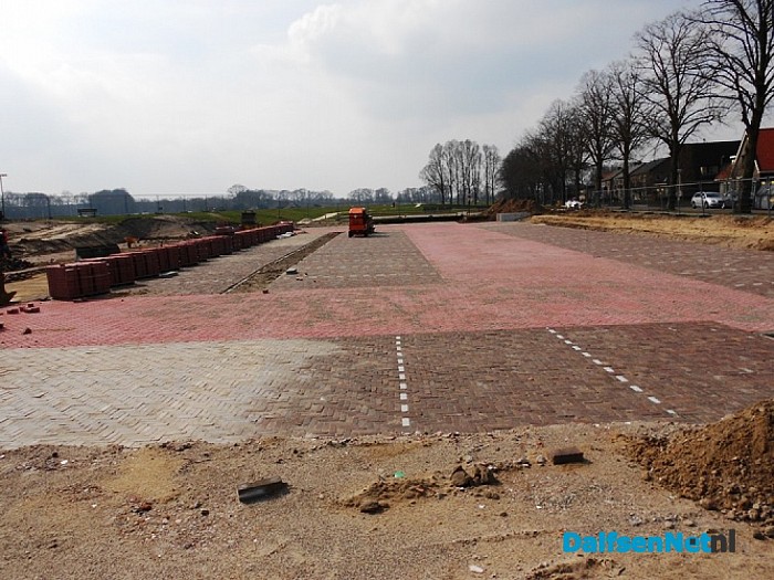 Werkzaamheden rond het gemeentehuis