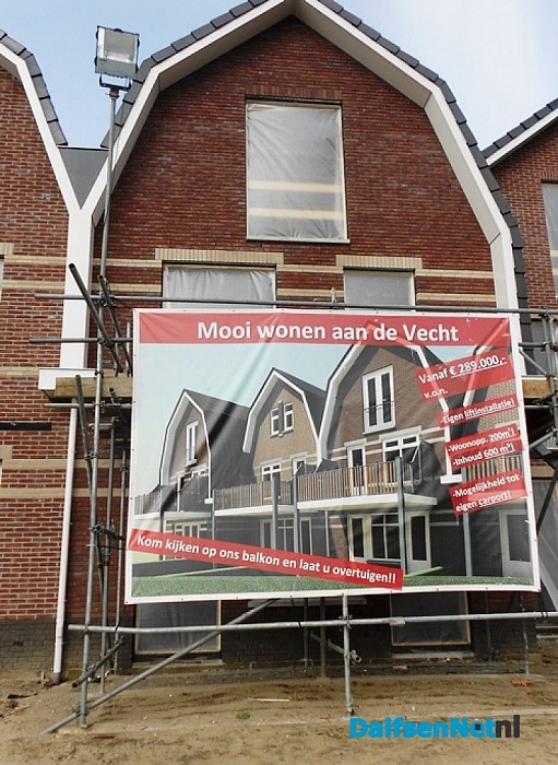 Woningen schieten uit de grond