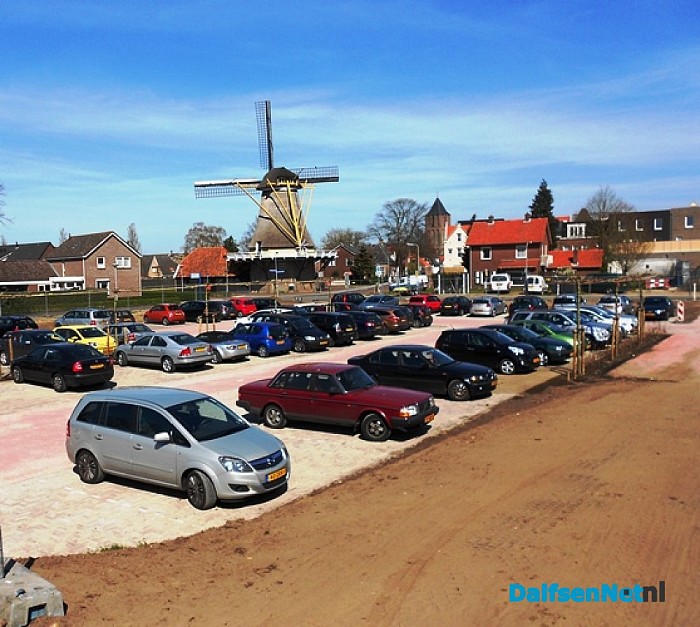 Parkeerplaats in gebruik
