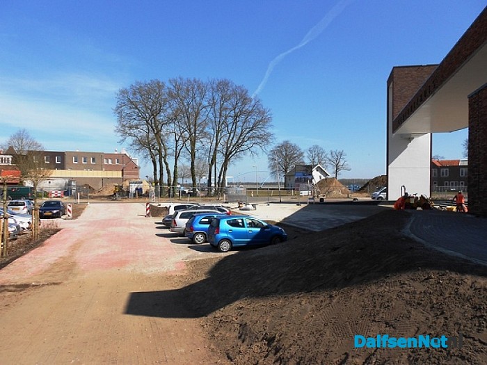 Parkeerplaats in gebruik
