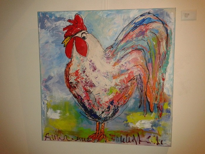 Kleurrijke expositie molenschuur Fakkert - Foto: Eigen geleverde foto