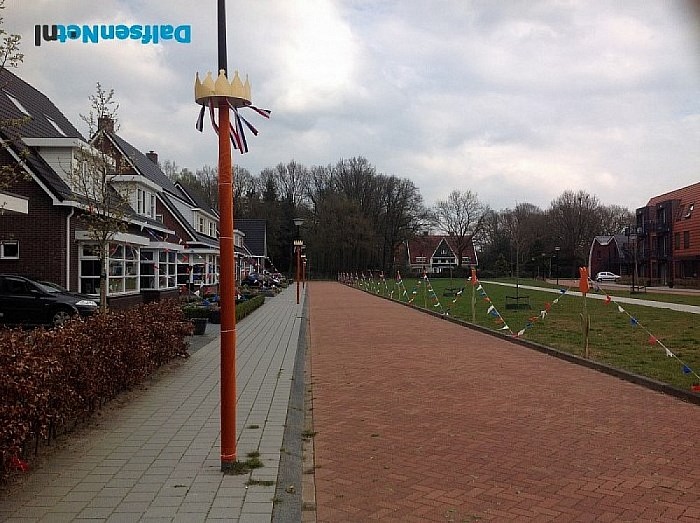 Eerste straatversiering?! - Foto: Eigen geleverde foto
