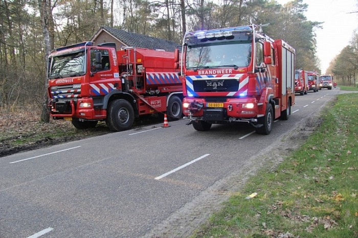 Dalfser brandweer houdt oefening met boeren