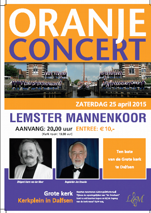 Oranje Concert Dalfsen - Foto: Eigen geleverde foto
