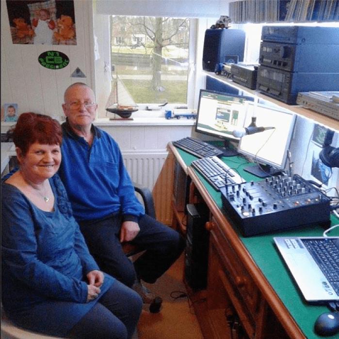 Oud Dalfsenaar Andre Damman via livestream de lucht in - Foto: Eigen geleverde foto