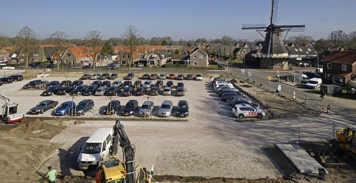 Nieuwe parkeerplek - Foto: Paul Scholten