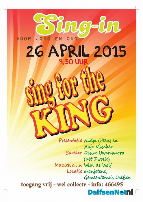 Sing for the King 2015