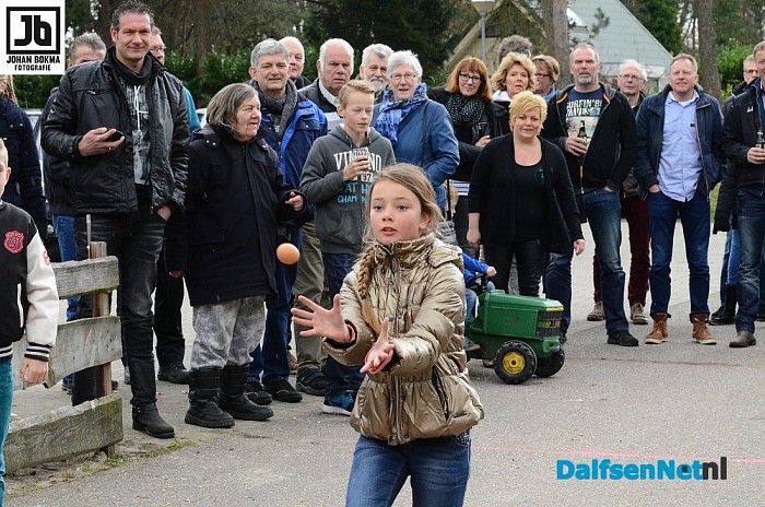 Eieren gooien bij Calluna - Foto: Johan Bokma