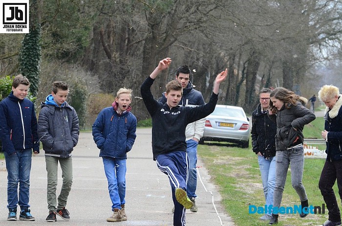 Eieren gooien bij Calluna - Foto: Johan Bokma