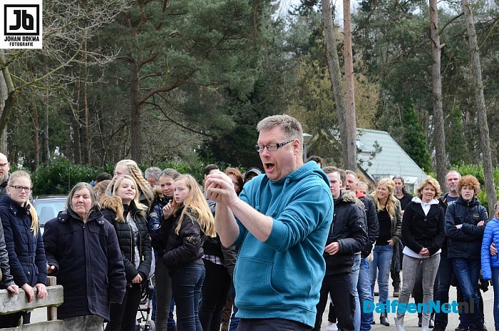Eieren gooien bij Calluna - Foto: Johan Bokma