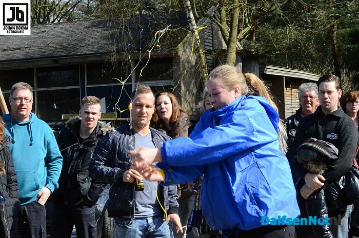 Eieren gooien bij Calluna - Foto: Johan Bokma
