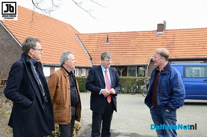 Bedrijfsbezoek bij Ernie van der Kolk - Foto: Johan Bokma