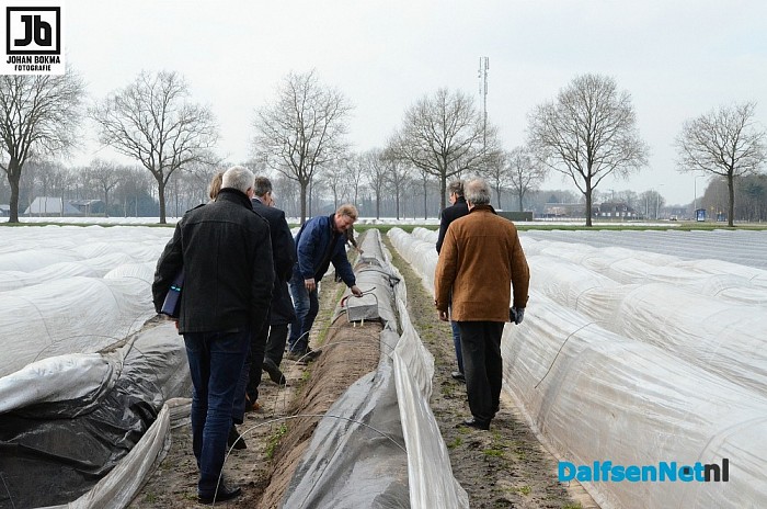 Bedrijfsbezoek bij Ernie van der Kolk - Foto: Johan Bokma