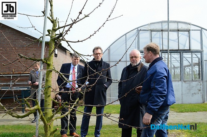 Bedrijfsbezoek bij Ernie van der Kolk - Foto: Johan Bokma