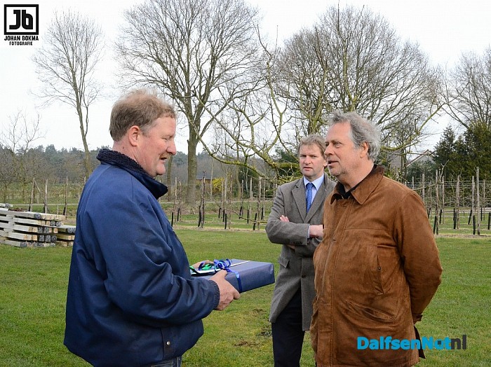 Bedrijfsbezoek bij Ernie van der Kolk - Foto: Johan Bokma