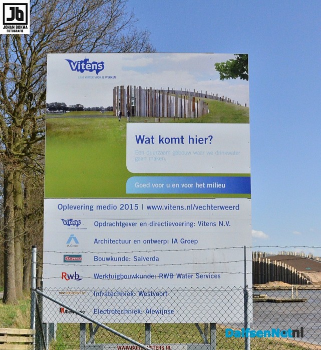 Voortgang Vitens Vechterweerd - Foto: Johan Bokma