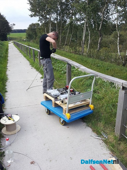 Mooi werk met RVS staalkabel