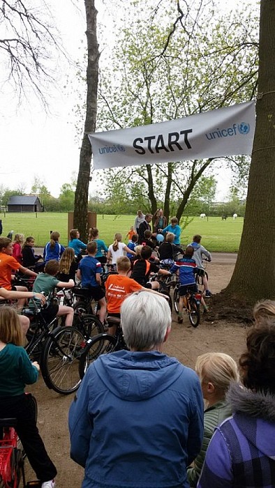 Sportief in actie voor Unicef - Foto: Eigen geleverde foto