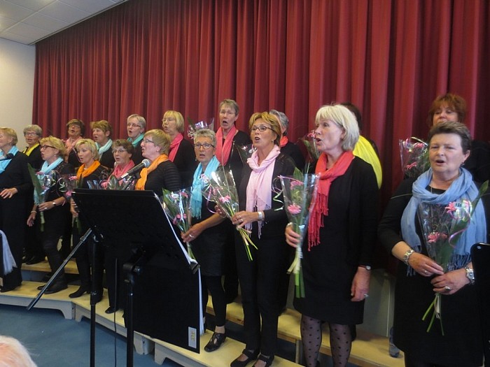 De Jonkvrouwen traden met succes op in Dalfsen - Foto: Eigen geleverde foto