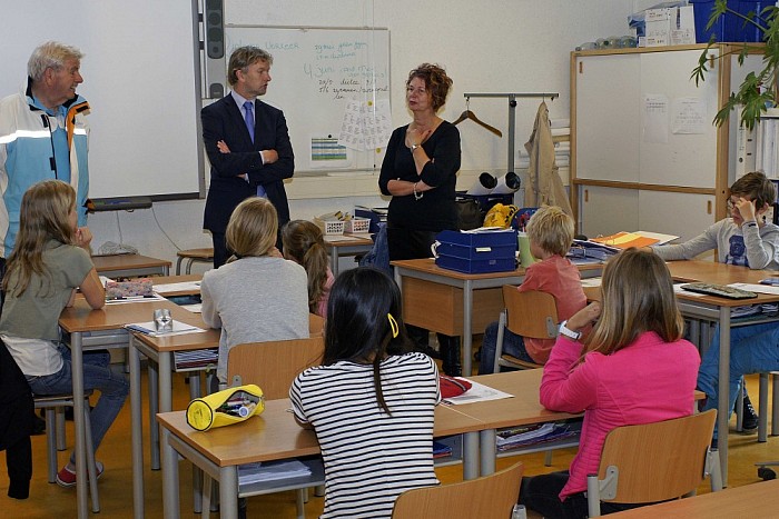 Uitreiken verkeersdiploma’s - Foto: Paul Scholten