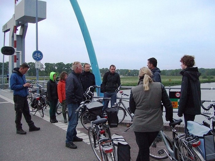 Met Erwin op zoek naar 500… - Foto: Wim