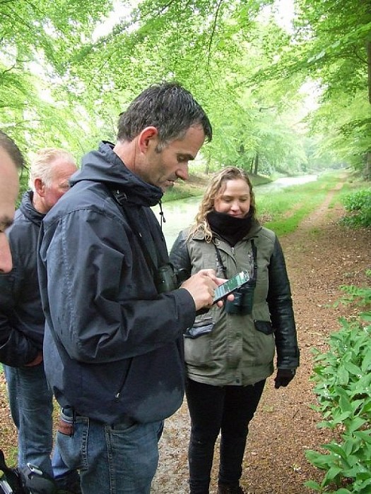 Met Erwin op zoek naar 500… - Foto: Wim