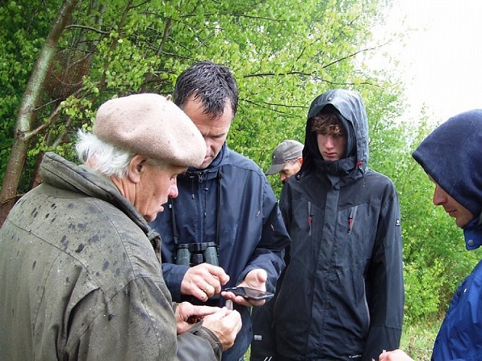 Met Erwin op zoek naar 500… - Foto: Wim