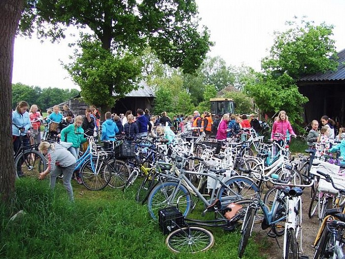 Ruim 250 leerlingen voor 1 dag archeoloog in Gerner - Foto: Wim