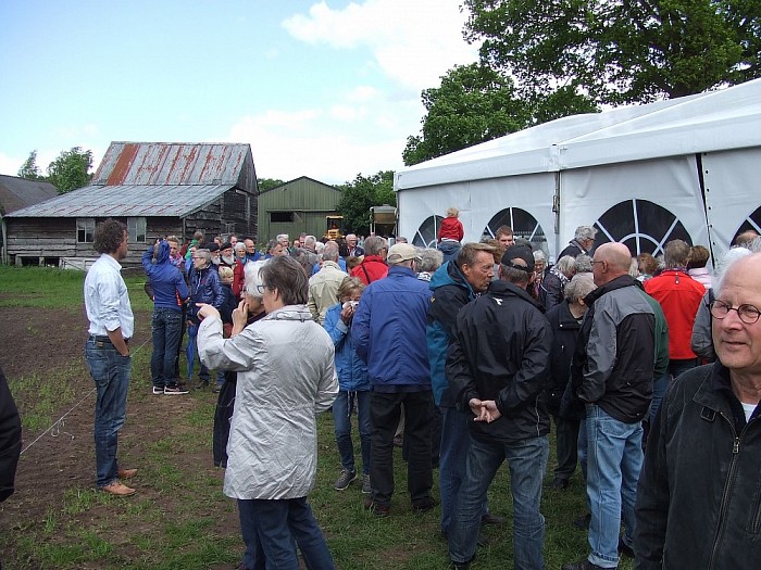 Opendag archeologie Gerner trok zeer veel bezoekers - Foto: Wim