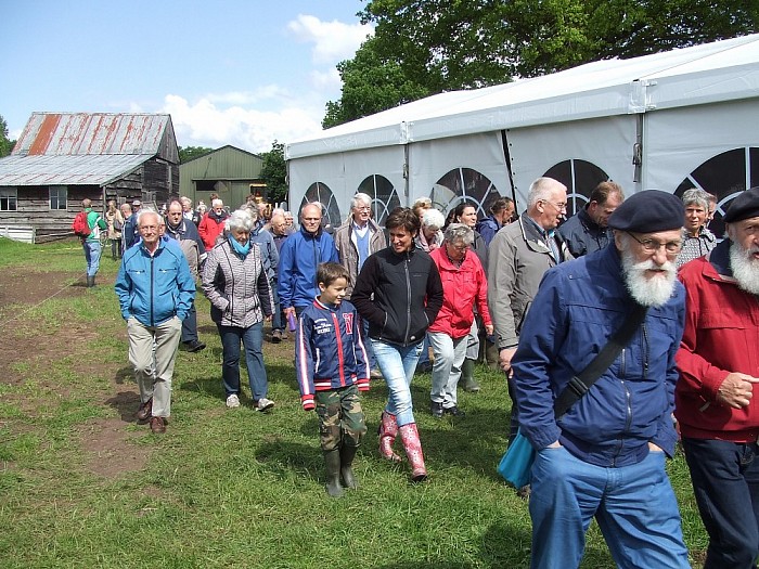 Opendag archeologie Gerner trok zeer veel bezoekers - Foto: Wim