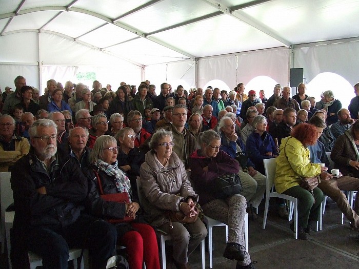Opendag archeologie Gerner trok zeer veel bezoekers - Foto: Wim