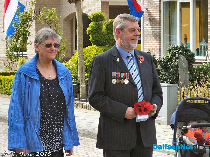 Herdenking in Oudleusen - Foto: H.G. Foto