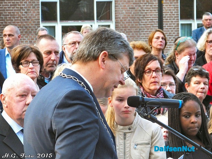 Grote belangstelling bij Herdenking Nieuwleusen. - Foto: H.G. Foto