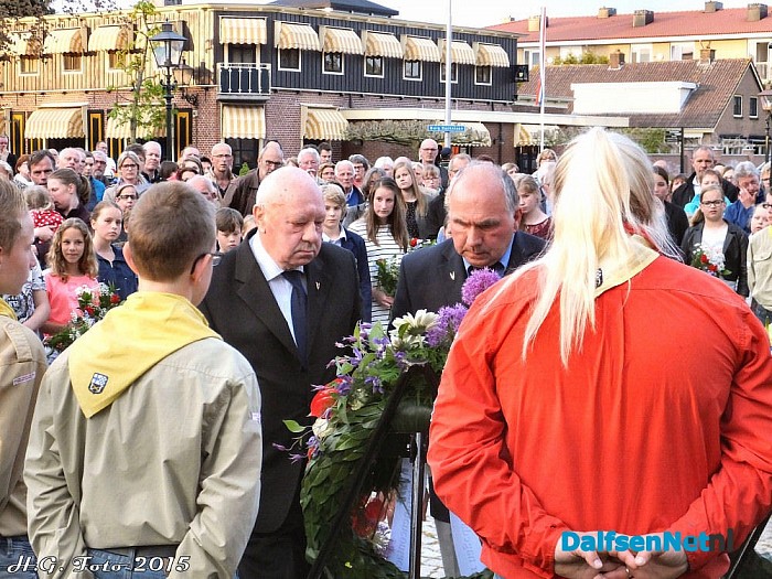Grote belangstelling bij Herdenking Nieuwleusen. - Foto: H.G. Foto