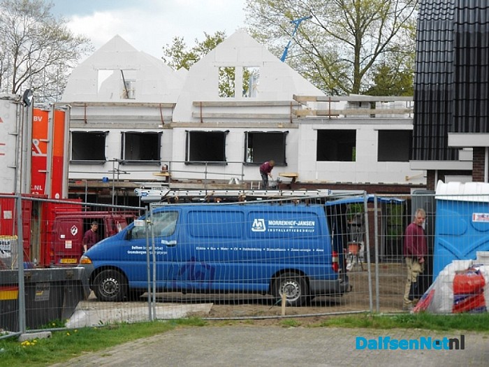 De gang er in houden