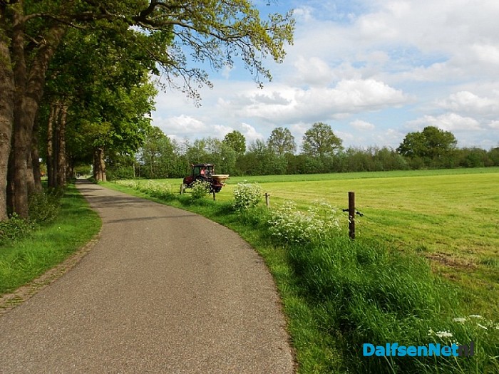 Het meeste gemaaide gras is binnen