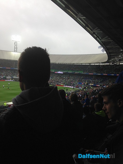 Veel Dalfser supporters bij Pec Grunn