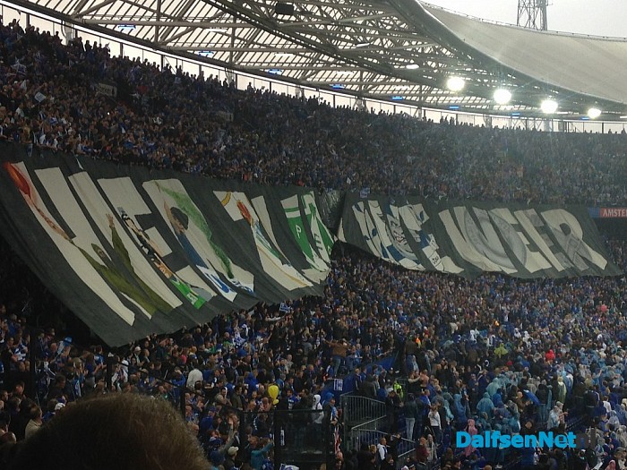 Veel Dalfser supporters bij Pec Grunn
