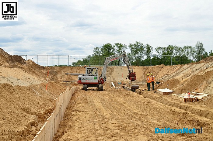 Update werkzaamheden project nevengeul Vilsteren - Foto: Johan Bokma