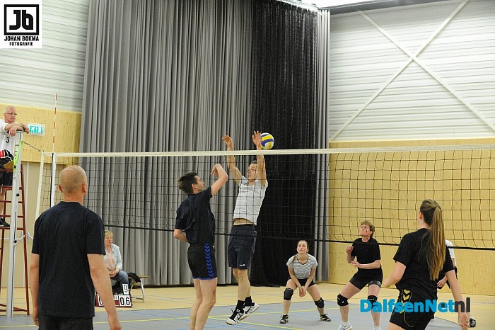 Prima sfeer Dalvo – zomeravondvolleybal - Foto: Johan Bokma