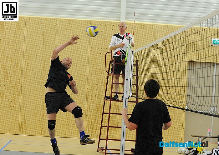 Prima sfeer Dalvo – zomeravondvolleybal - Foto: Johan Bokma