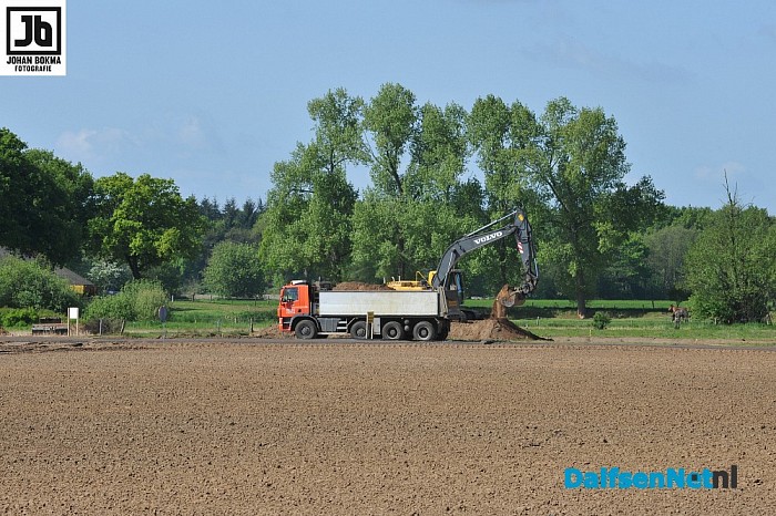 Update werkzaamheden project nevengeul Vilsteren - Foto: Johan Bokma