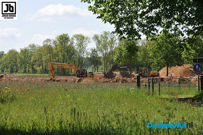 Update werkzaamheden project nevengeul Vilsteren - Foto: Johan Bokma