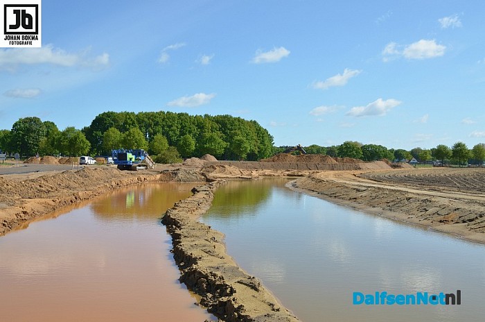 Update werkzaamheden project nevengeul Vilsteren - Foto: Johan Bokma