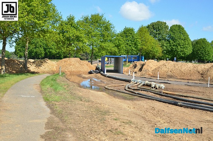 Update werkzaamheden project nevengeul Vilsteren - Foto: Johan Bokma