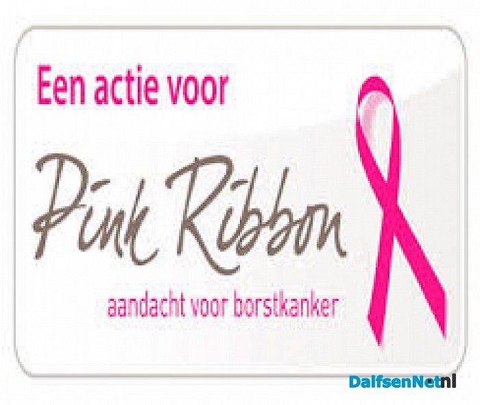 Donatie aan Pink Ribbon door Ladies Only Hoonhorst
