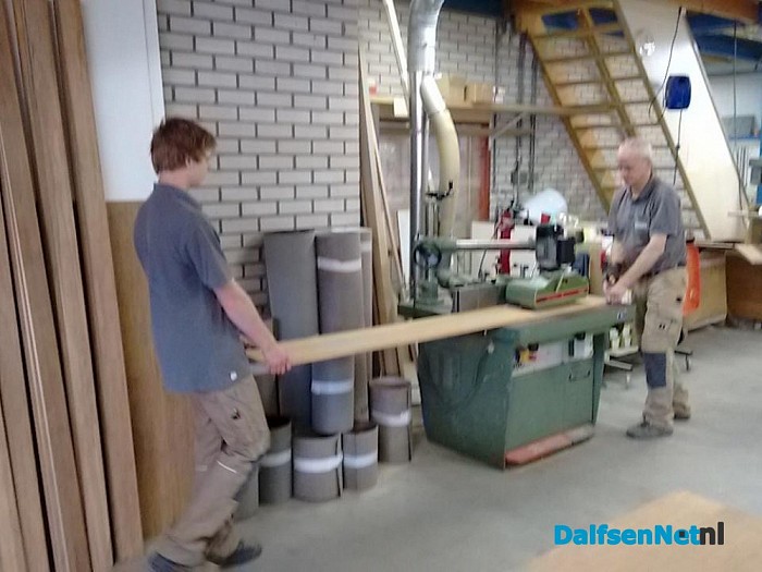 College bezoekt Rosengaerde en Interieurbouw meubelmakerij van der Vegt