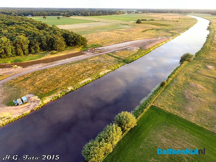 Exclusieve beelden project nevengeul Vilsteren - Foto: H.G. Foto
