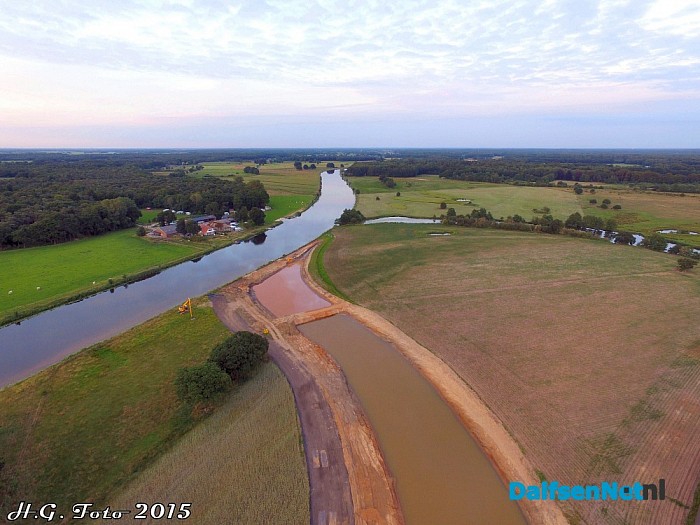 Exclusieve beelden project nevengeul Vilsteren - Foto: H.G. Foto